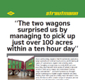 Alvis Contracting are a large agricultural contractor - England